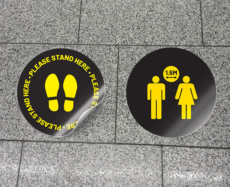 frosted glass sticker abu dhabi by Aquaholic Creatives