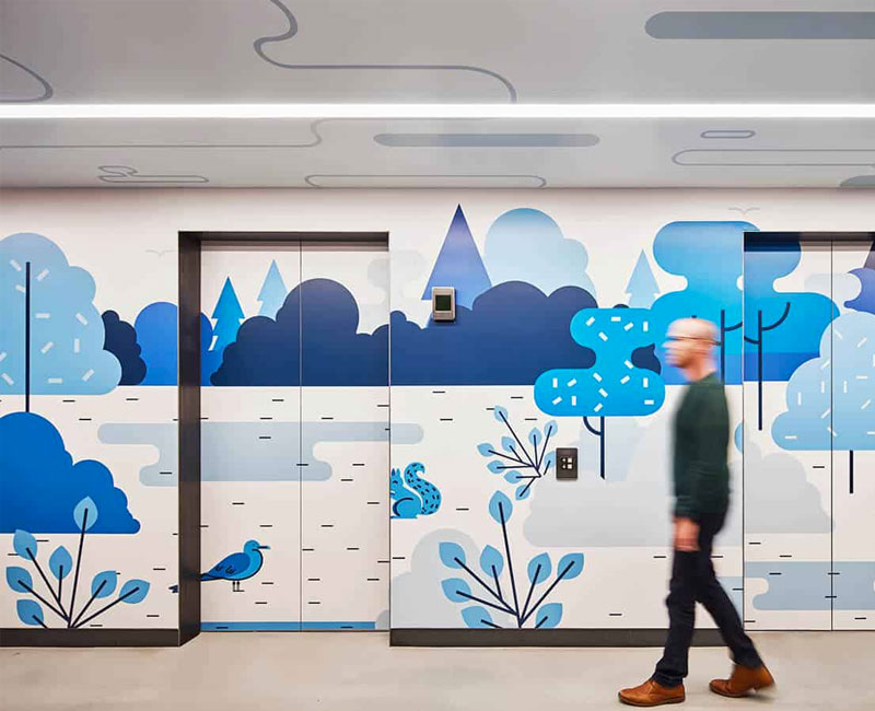 window branding service in uae by Aquaholic Creatives