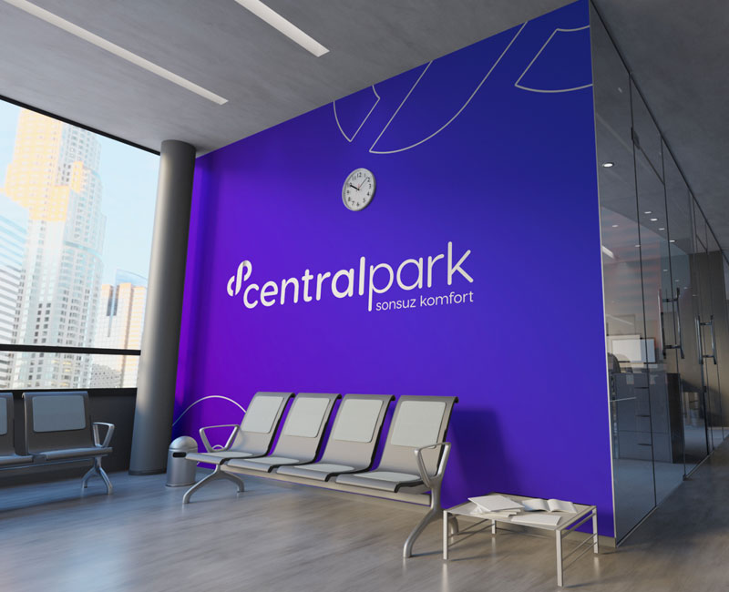 glass sticker design for office abu dhabi by Aquaholic Creatives